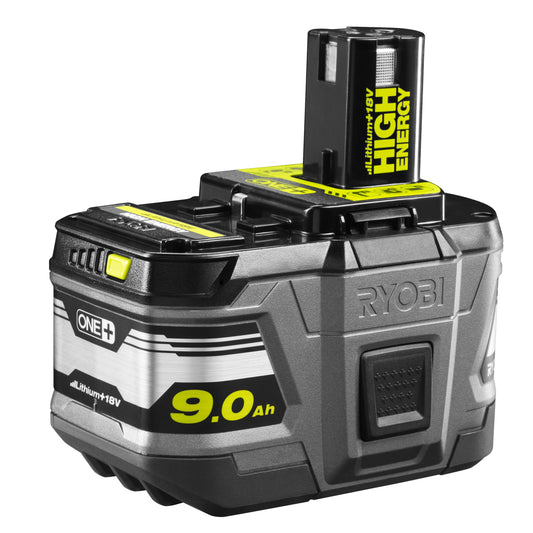 Ryobi Batteri RB18L90 18V HIGH ENERGY Batteri 9,0Ah - bilvårdsoutleten