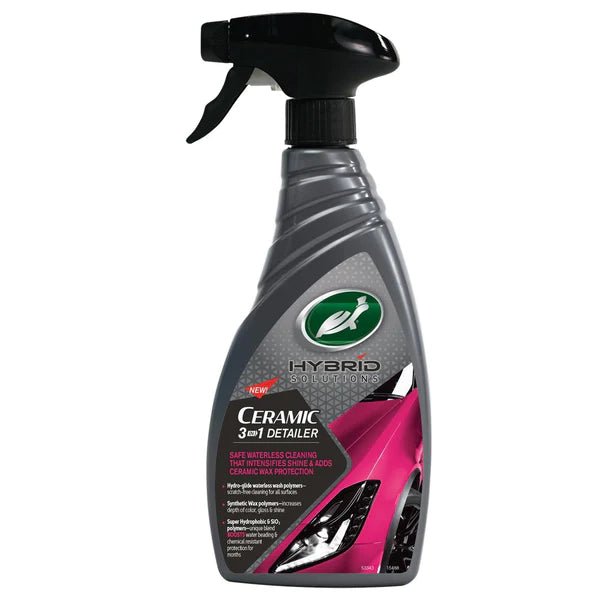 snabbvax Turtle Wax Ceramic 3 in 1 Detailer 500 ml - bilvårdsoutleten