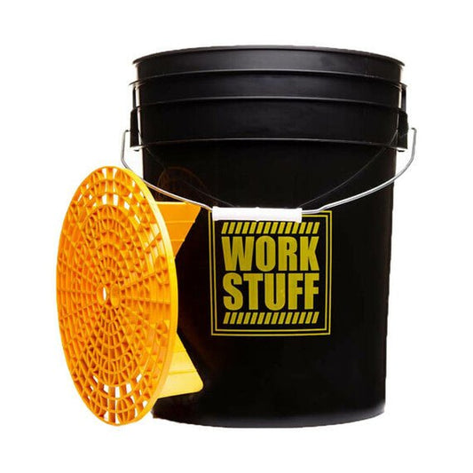 Work Stuff Black Rinse Bucket 20L + Separator - bilvårdsoutleten